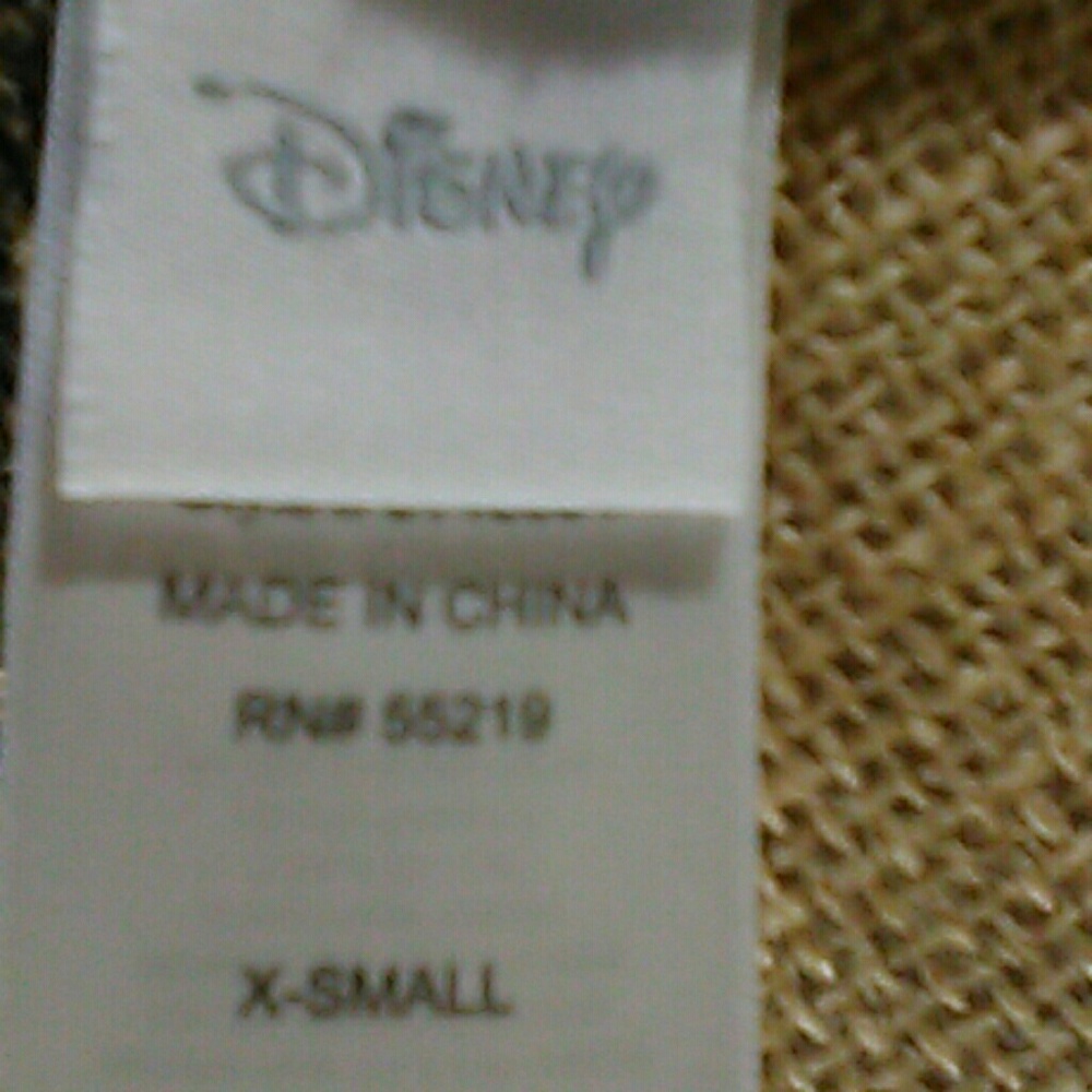 Disney asymmetric racerback sweater tank size xs - Picture 5 of 5